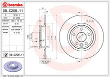Cargar imagen en el visor de la galería, Disco Freno Brembo 08.C208.11 - Mi Refacción