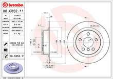 Cargar imagen en el visor de la galería, Disco Freno Brembo 08.C352.11 - Mi Refacción
