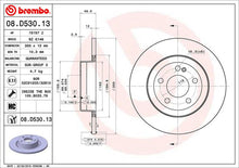 Cargar imagen en el visor de la galería, Disco Freno Brembo 08.D530.13 - Mi Refacción