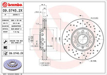 Cargar imagen en el visor de la galería, Disco Freno Brembo 09.5745.2X - Mi Refacción