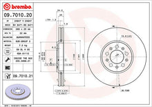 Cargar imagen en el visor de la galería, Disco Freno Brembo 09.7010.20 - Mi Refacción