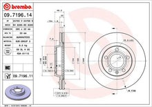 Cargar imagen en el visor de la galería, Disco Freno Brembo 09.7196.11 - Mi Refacción