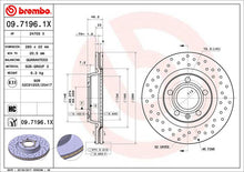 Cargar imagen en el visor de la galería, Disco Freno Brembo 09.7196.1X - Mi Refacción