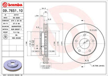 Cargar imagen en el visor de la galería, Disco Freno Brembo 09.7651.10 - Mi Refacción