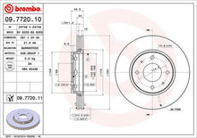 Cargar imagen en el visor de la galería, Disco Freno Brembo 09.7720.10 - Mi Refacción