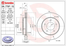 Cargar imagen en el visor de la galería, Disco Freno Brembo 09.7787.10 - Mi Refacción