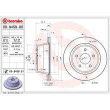 Cargar imagen en el visor de la galería, Disco Freno Brembo 09.8459.81 - Mi Refacción