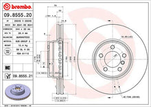 Cargar imagen en el visor de la galería, Disco Freno Brembo 09.8555.21 - Mi Refacción