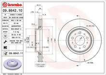 Cargar imagen en el visor de la galería, Disco Freno Brembo 09.8642.11 - Mi Refacción