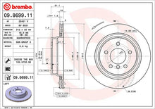 Cargar imagen en el visor de la galería, Disco Freno Brembo 09.8699.11 - Mi Refacción