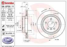 Cargar imagen en el visor de la galería, Disco Freno Brembo 09.8700.11 - Mi Refacción