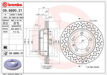 Cargar imagen en el visor de la galería, Disco Freno Brembo 09.8890.21 - Mi Refacción
