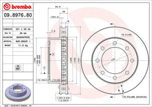 Cargar imagen en el visor de la galería, Disco Freno Brembo 09.8976.80 - Mi Refacción