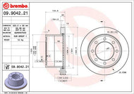 Disco Freno Brembo 09.9042.20 - Mi Refacción