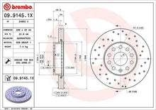 Cargar imagen en el visor de la galería, Disco Freno Brembo 09.9145.1X - Mi Refacción