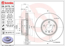 Cargar imagen en el visor de la galería, Disco Freno Brembo 09.9172.11 - Mi Refacción