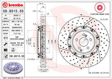 Cargar imagen en el visor de la galería, Disco Freno Brembo 09.9313.33 - Mi Refacción