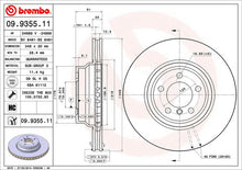 Cargar imagen en el visor de la galería, Disco Freno Brembo 09.9355.11 - Mi Refacción