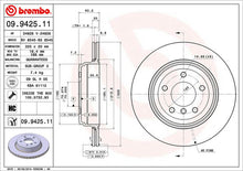 Cargar imagen en el visor de la galería, Disco Freno Brembo 09.9425.11 - Mi Refacción