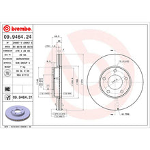 Cargar imagen en el visor de la galería, Disco Freno Brembo 09.9464.20 - Mi Refacción