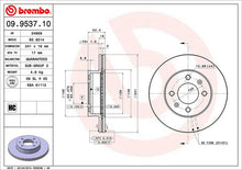 Cargar imagen en el visor de la galería, Disco Freno Brembo 09.9537.10 - Mi Refacción