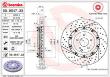 Cargar imagen en el visor de la galería, Disco Freno Brembo 09.9547.33 - Mi Refacción
