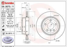 Cargar imagen en el visor de la galería, Disco Freno Brembo 09.9573.11 - Mi Refacción