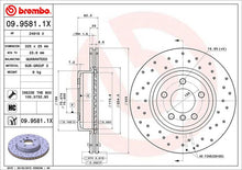 Cargar imagen en el visor de la galería, Disco Freno Brembo 09.9581.1X - Mi Refacción