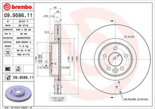 Cargar imagen en el visor de la galería, Disco Freno Brembo 09.9586.11 - Mi Refacción