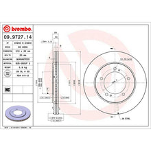 Cargar imagen en el visor de la galería, Disco Freno Brembo 09.9727.10 - Mi Refacción