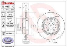 Cargar imagen en el visor de la galería, Disco Freno Brembo 09.9827.10 - Mi Refacción