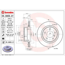 Cargar imagen en el visor de la galería, Disco Freno Brembo 09.9869.80
