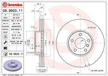 Cargar imagen en el visor de la galería, Disco Freno Brembo 09.9923.11 - Mi Refacción