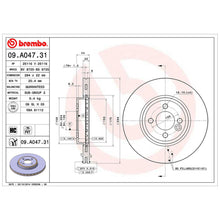 Cargar imagen en el visor de la galería, Disco Freno Brembo 09.A047.31 - Mi Refacción