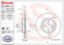 Cargar imagen en el visor de la galería, Disco Freno Brembo 09.A047.41 - Mi Refacción