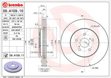 Cargar imagen en el visor de la galería, Disco Freno Brembo 09.A109.11 - Mi Refacción
