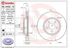 Cargar imagen en el visor de la galería, Disco Freno Brembo 09.A402.11 - Mi Refacción