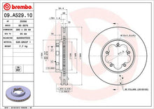 Cargar imagen en el visor de la galería, Disco Freno Brembo 09.A529.10 - Mi Refacción