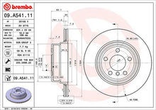 Cargar imagen en el visor de la galería, Disco Freno Brembo 09.A541.11 - Mi Refacción