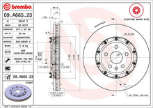 Cargar imagen en el visor de la galería, Disco Freno Brembo 09.A665.23 - Mi Refacción
