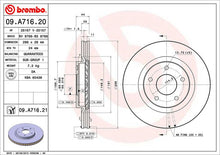 Cargar imagen en el visor de la galería, Disco Freno Brembo 09.A716.21 - Mi Refacción