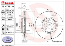 Cargar imagen en el visor de la galería, Disco Freno Brembo 09.A758.11 - Mi Refacción