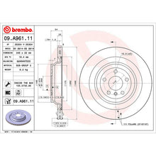 Cargar imagen en el visor de la galería, Disco Freno Brembo 09.A961.11 - Mi Refacción