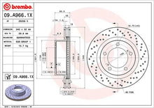 Cargar imagen en el visor de la galería, Disco Freno Brembo 09.A966.1X - Mi Refacción