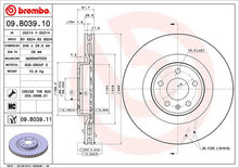 Cargar imagen en el visor de la galería, Disco Freno Brembo 09.B039.10 - Mi Refacción