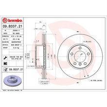 Cargar imagen en el visor de la galería, Disco Freno Brembo 09.B337.21 - Mi Refacción