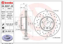 Cargar imagen en el visor de la galería, Disco Freno Brembo 09.B337.2X - Mi Refacción