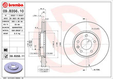 Cargar imagen en el visor de la galería, Disco Freno Brembo 09.B356.10 - Mi Refacción