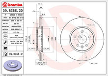 Cargar imagen en el visor de la galería, Disco Freno Brembo 09.B356.20 - Mi Refacción