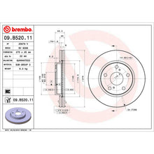 Cargar imagen en el visor de la galería, Disco Freno Brembo 09.B520.10 - Mi Refacción